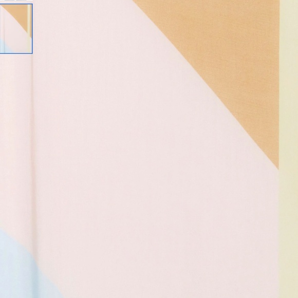 Kurt Geiger London Pastel Rainbow Oblong Scarf One Size - Picture 7 of 13